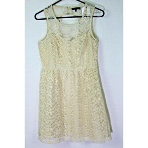 Max & Riley Floral Lace Dress S juniors